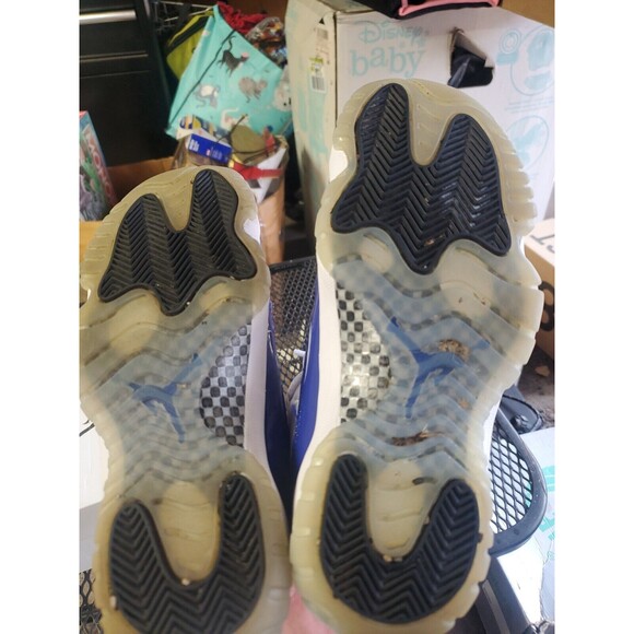 Nike Air Jordan XI 11 Low Concord Sketch AH7860-100 Purple White Sz Wmns 6.5 - Picture 5 of 6